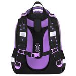 Ранец BRAUBERG SHINY, 2 отделения, с брелком, Pretty face, 38х28х14 см, 273142