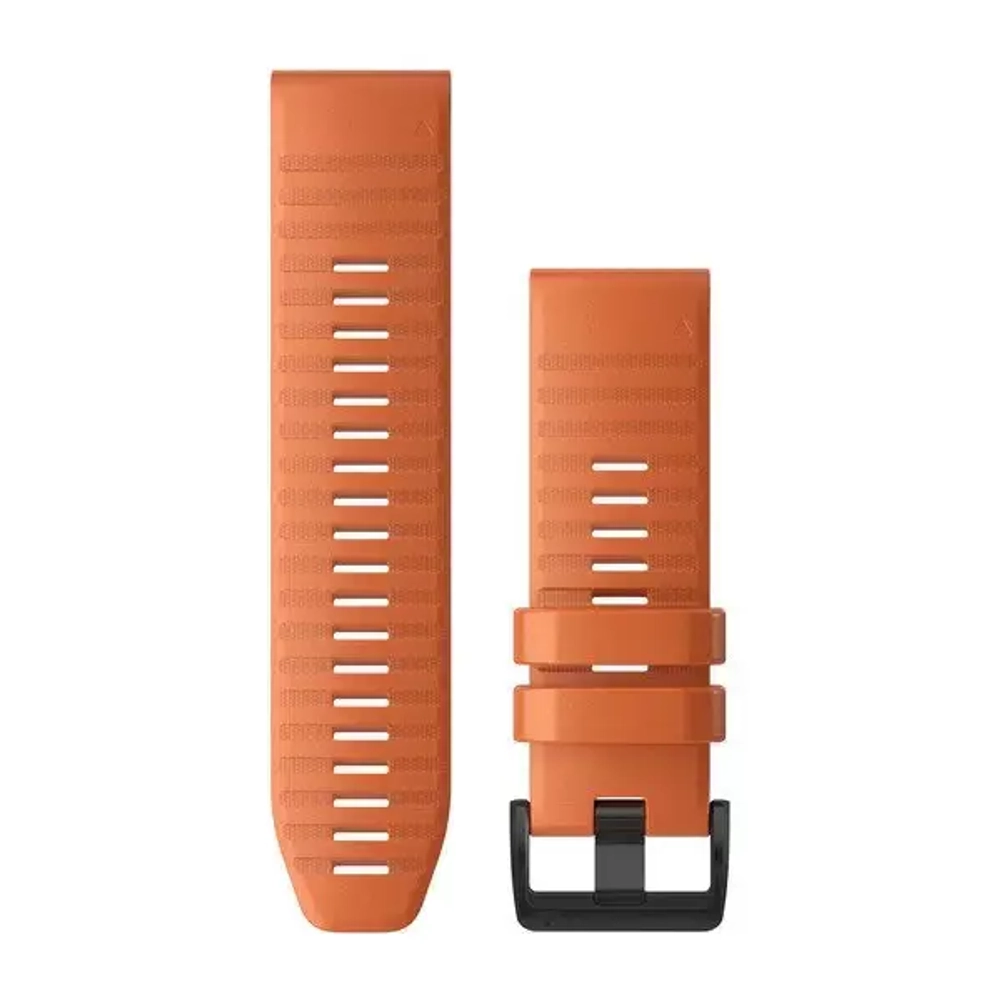 QuickFit 26mm Ember Orange Silicone watch band