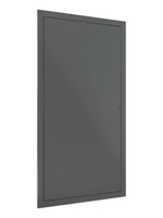 Люк ревизионный LN фланец 200х400 нажимной 223х423 пластик Gray EVECS