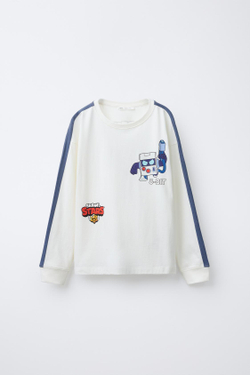 ZARA ПИЖАМА BRAWL STARS © SUPERCELL OY, СИНИЙ