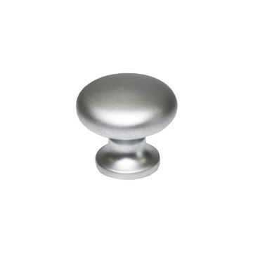 Ручка-кнопка d.25мм, хром матовый