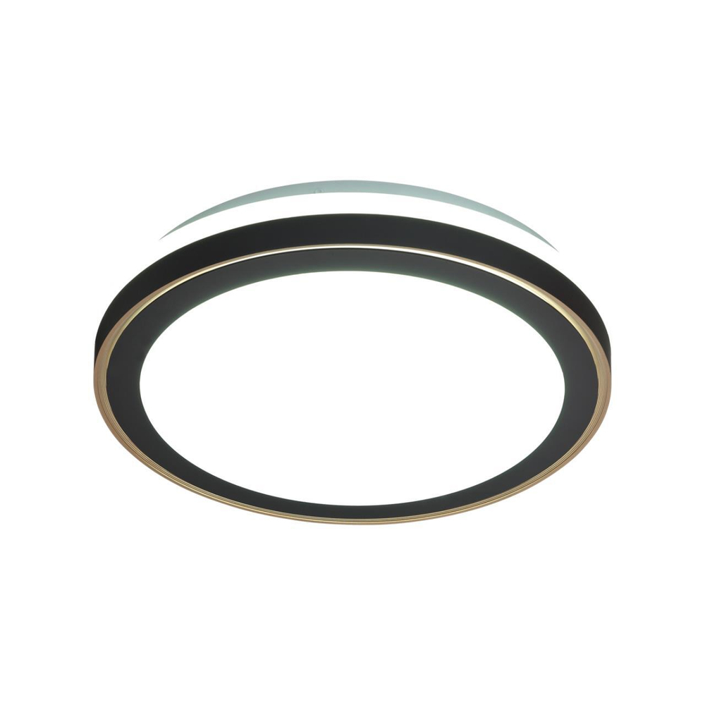 7620/DL PALE SN 046 Потолочный светодиодный светильник/белый/черный/медный LED 48Вт c ДУ 3000-4200-6300К D390 IP43 пульт ДУ AKUNA