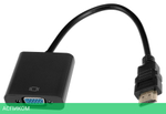 Переходник Buro HDMI (m)/VGA (f) 0.1м (HDMI-M-VGA-F)