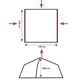 Шатёр Camping Crusoe Camp