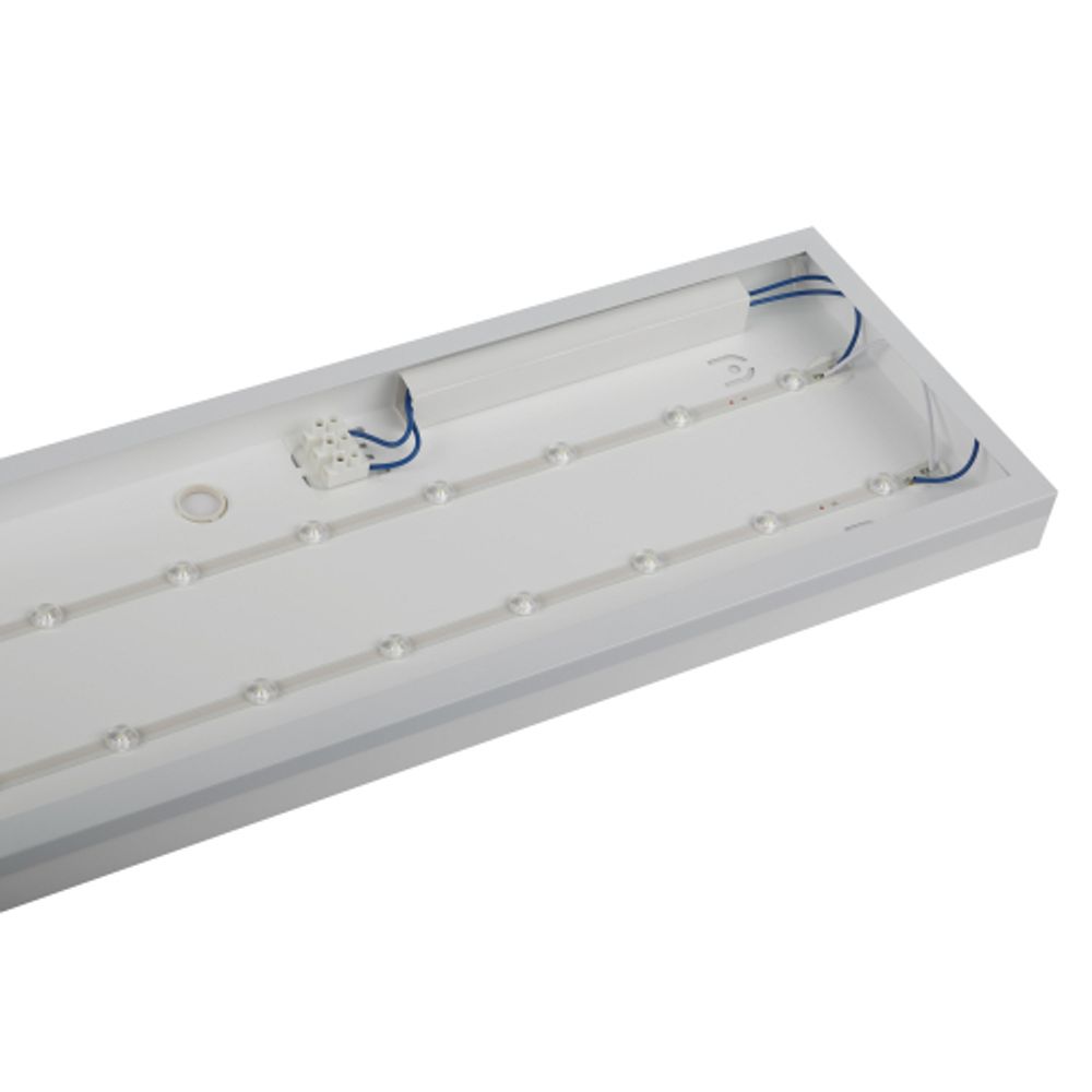 Светильник светодиодный ЭРА SPO-17-9-4K-40 40Вт 4000К 3600Лм <1% IP40 180x1195 с равномерной засветкой матовый | Светильники с внутренним драйвером