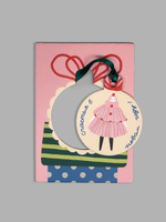 Открытка-украшение Куколка