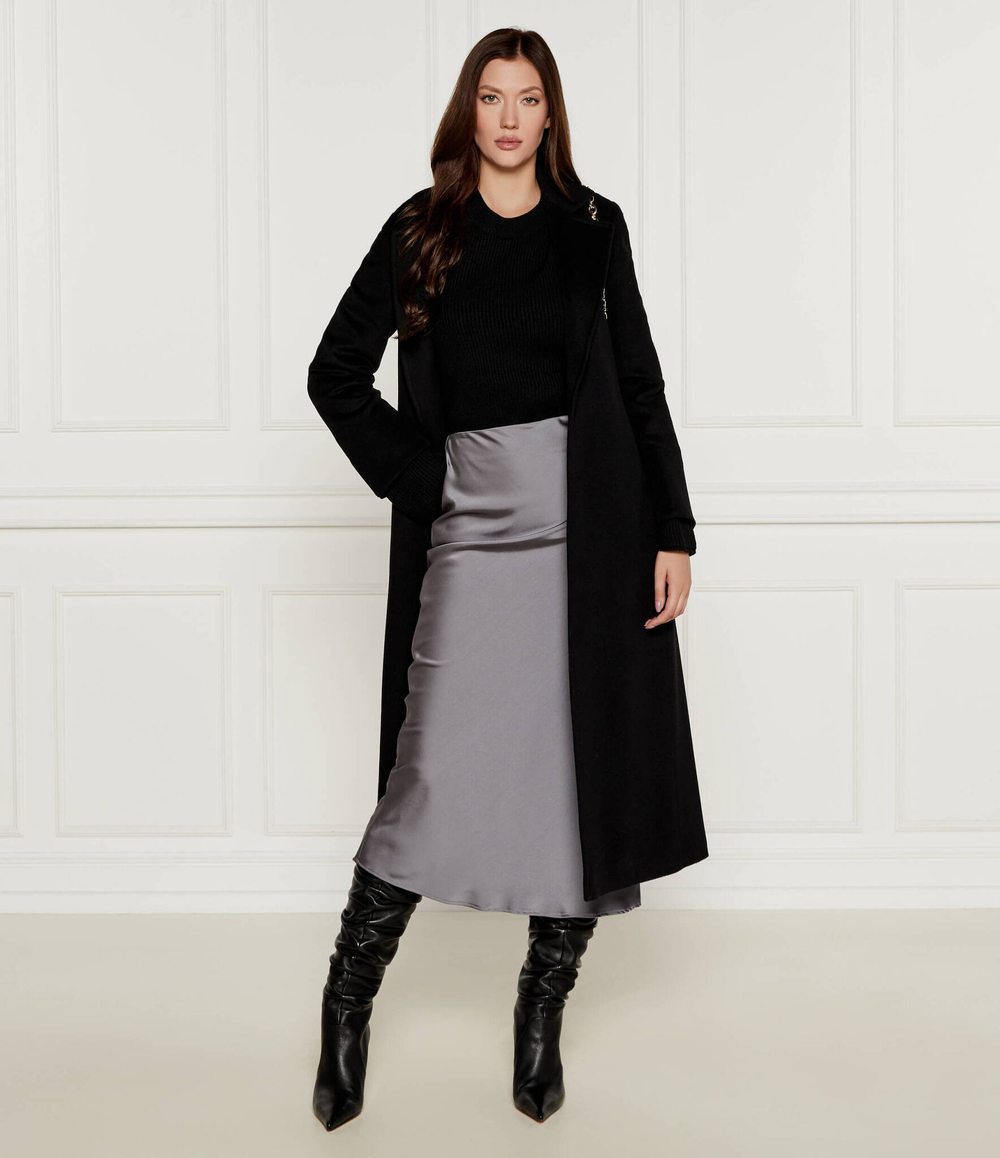 Шерстяной свитер Michael Kors - черный(MF460YPF2G)