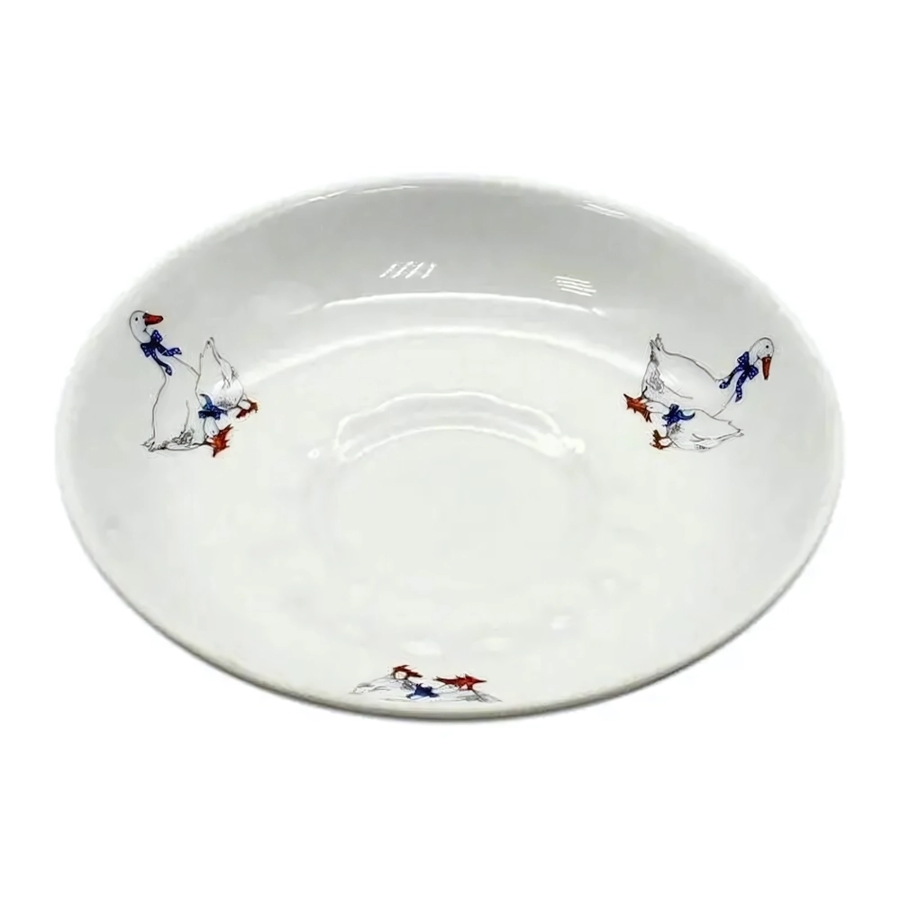 Блюдце чайное 150 мм Гуси