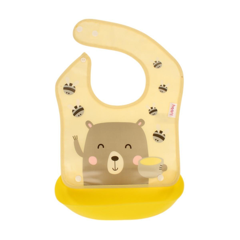 Фартук нагрудный с отстег. карманом, от 6 мес. РEVA, TPE, TC арт.27556/12 (Lubby)