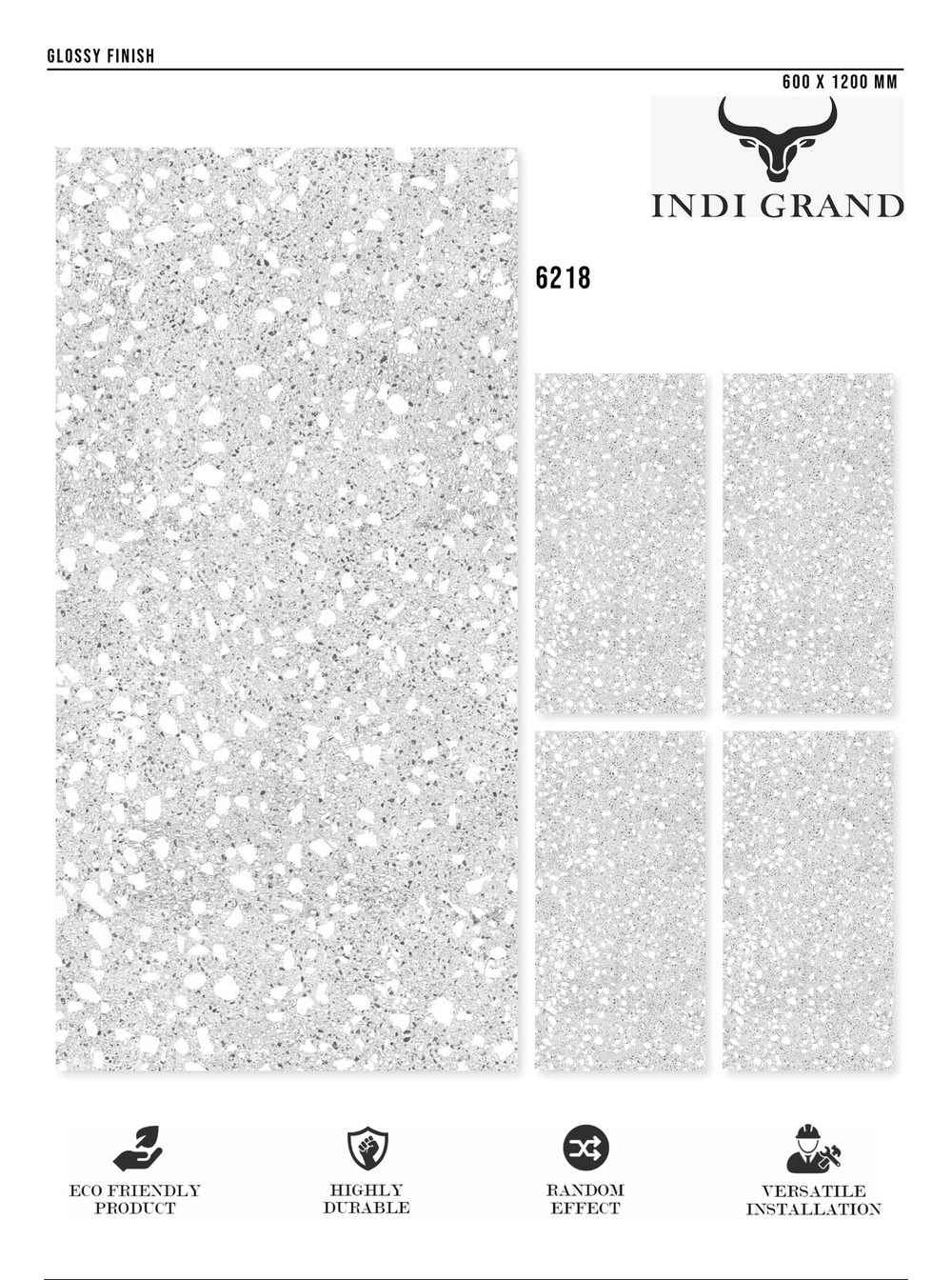 Керамогранит glossy №3 60х120, 6218
