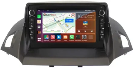 Магнитола для Ford Kuga 2011-2019 (рамка с зазорами) - Canbox 9028 Android 10, ТОП процессор, CarPlay, 4G SIM-слот