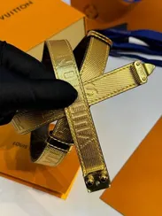 Ремень Louis Vuitton Serrures Золотой