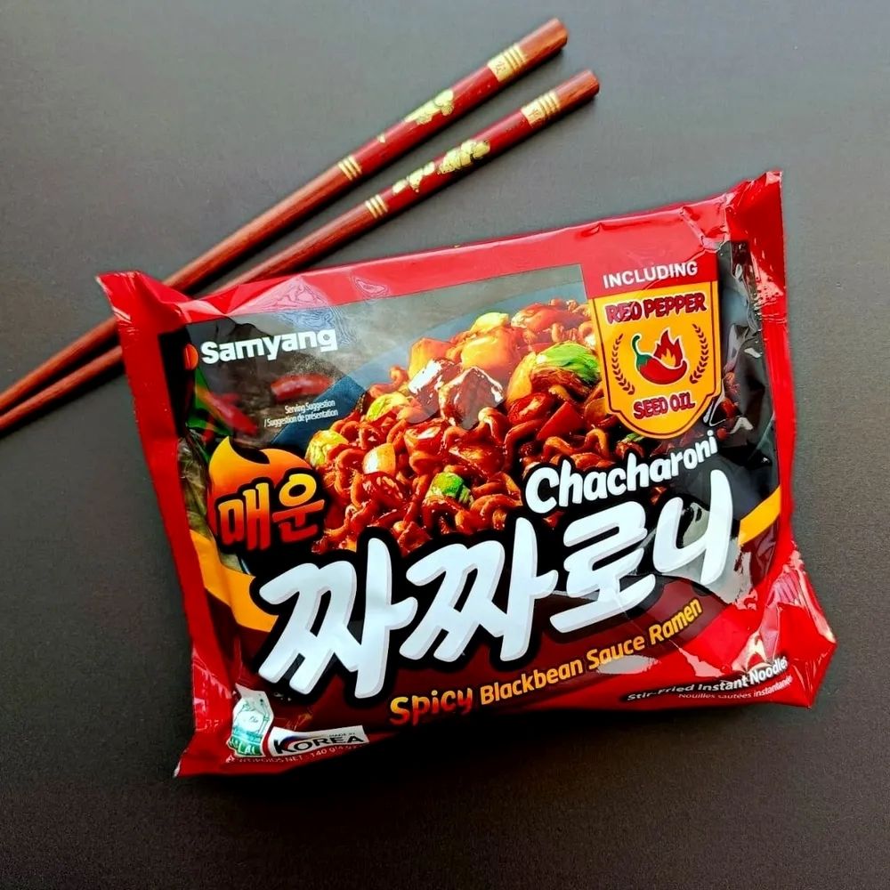 Лапша быстрого приготовления Samyang Chacharoni Spicy 140 г 5 шт