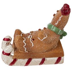 GAEM Фигурка декоративная "Пряник", L12,5 W7 H11,5 см