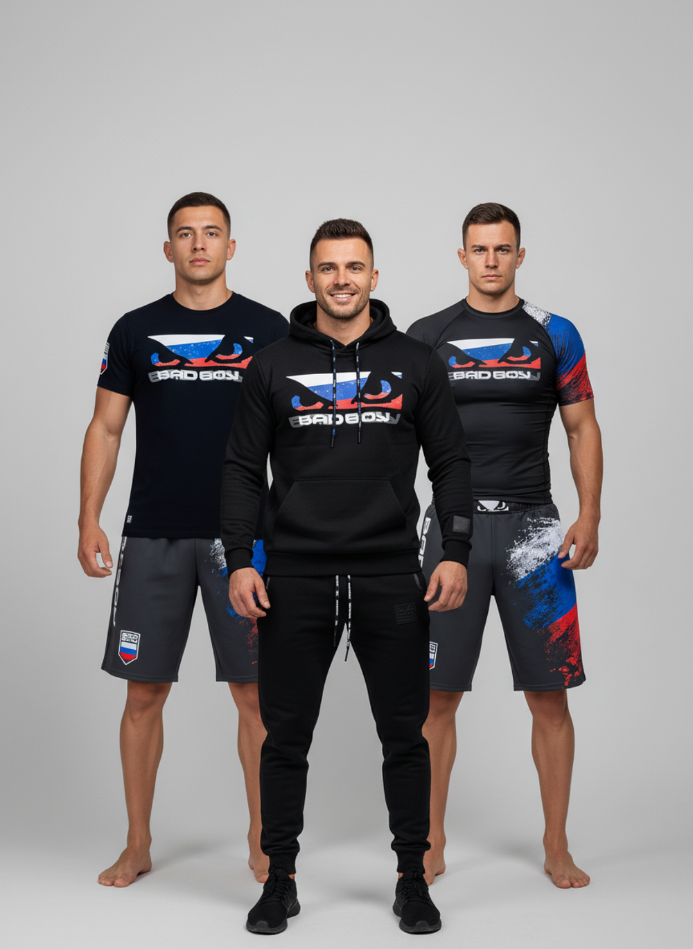 Футболка Bad Boy World RUSSIA черная