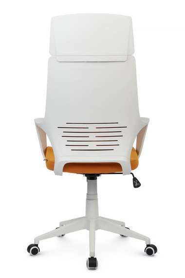 Кресло Iq Rv RCH 8989 Белый пластик/Оранжевый