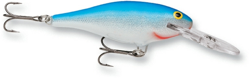 Воблер RAPALA Shad Rap 09 /B /плавающий/ 2,4-4,5м, 9см, 15гр