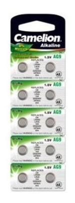 Батарейка Camelion G9/LR936/LR45/394A/194 BL10 Alkaline 1.5V