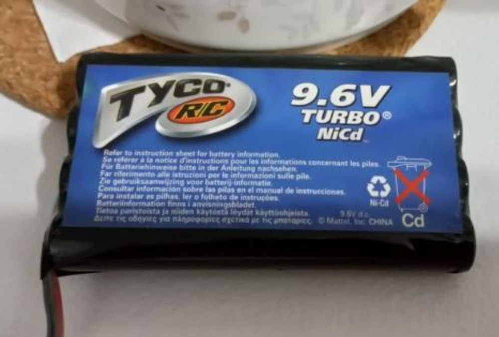 Ремонт аккумулятора Tyco 9.6V NiCd