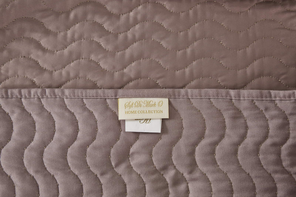 Покрывало 230x250 и 2 наволочки 50х70 Sofi De MarkO Саванна кофейное