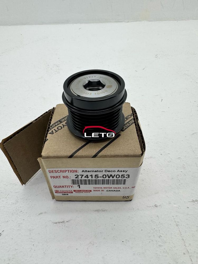 Шкив генератора (2TRFE) 27415-0W053 274150 Шкив генератора (2TRFE) 27415-0W053 274150