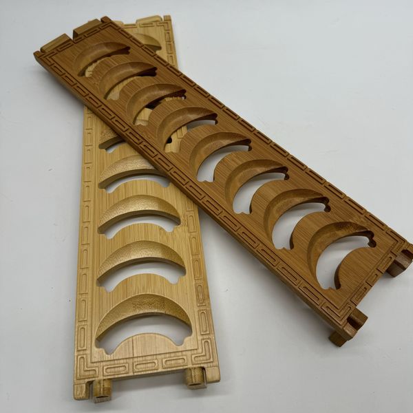 Подставка под 8 чашек на ножках, дерево, 38/9/3,5см