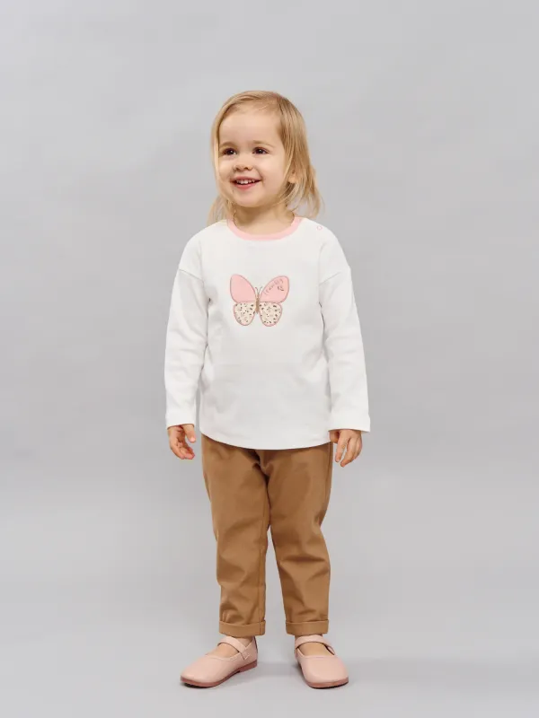 Брюки из джинскота 