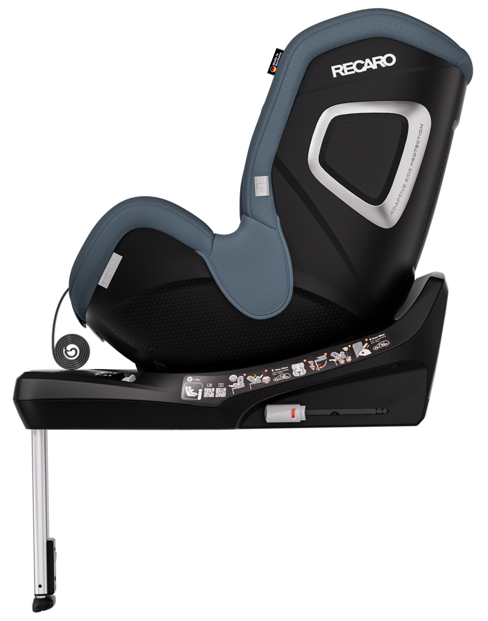 Автокресло Recaro Toron 1 Kid (61-105 см, 0-21 кг) Gallant Grey