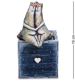 КоКо Шамель KK-720 Копилка «Коты парочка» шамот