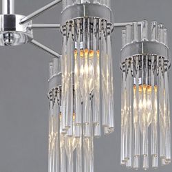 Люстра на штанге ILLUMICO GENOA IL0761-6CSQ-25 CR GENOA
