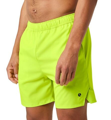 Мужские теннисные шорты Björn Borg Ace Racquet 7in - acid lime