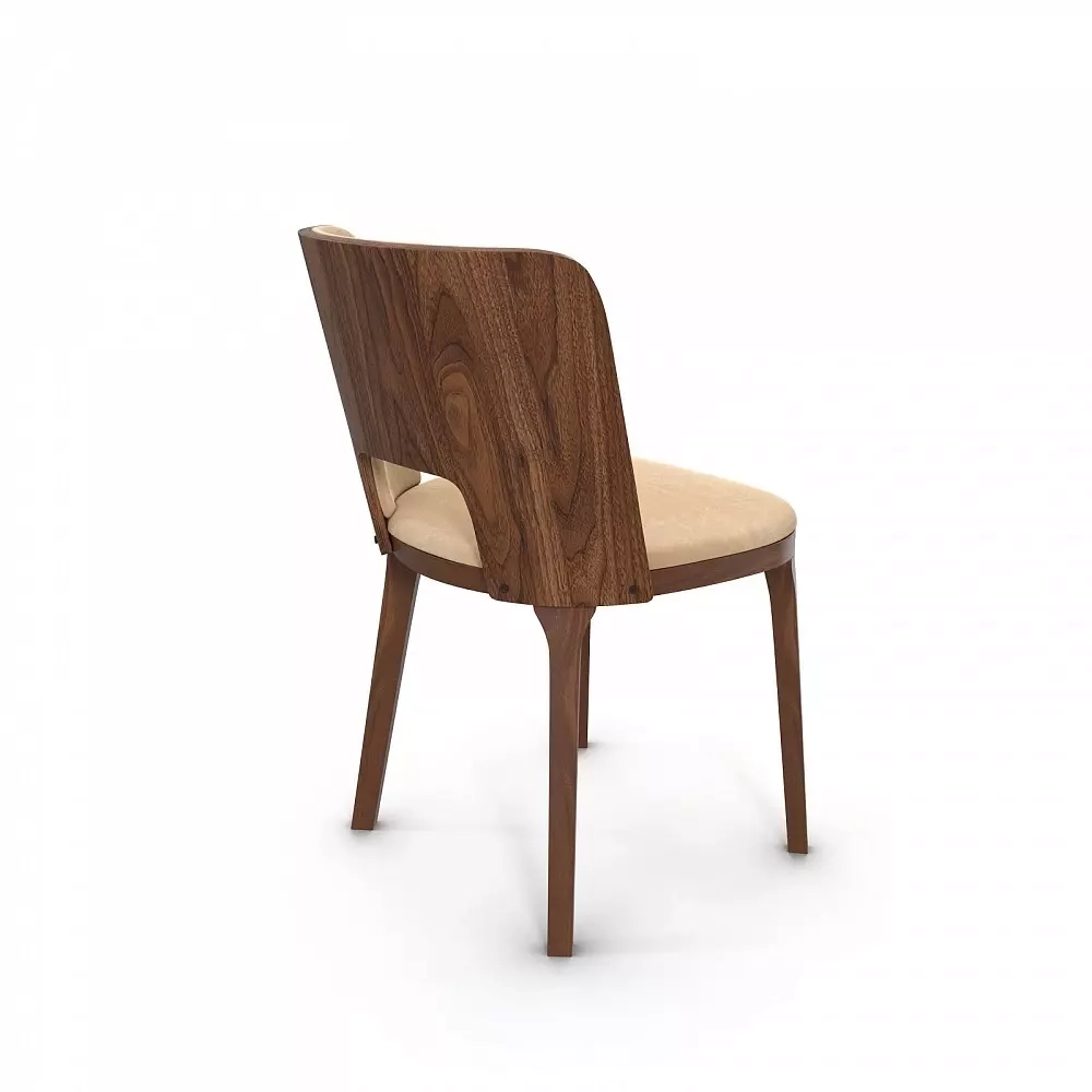 Стул "Lucca-F" с мягкой вставкой в деревянной спинке