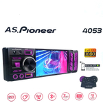 Автомагнитола MP3/MP4 AS.Pioneer 4053 BT/7Color/пульт