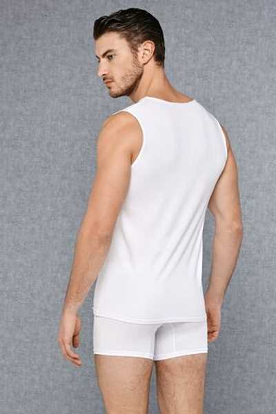 Мужская майка с широким вырезом Doreanse Essentials (Размер: XL) (Цвет: белый)