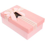 Коробка подарочная «Нежный бант» 19*12*6,5 см, розовый