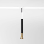 Mini Magnetic Трековый светильник 3W 3000K черный/латунь 85165/01