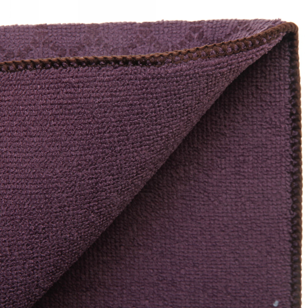 Коврик для сушки посуды 50*90см «Горошек» бордовый