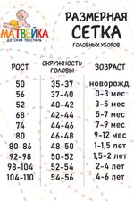 Набор трикотажных чепчиков 3 штуки арт ЧП-3/звездочки Натали (Акция)