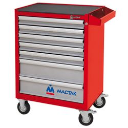 МАСТАК (52-07344R) Набор инструментов 344 предмета, "СПЕЦИАЛИСТ 344", в красной тележке