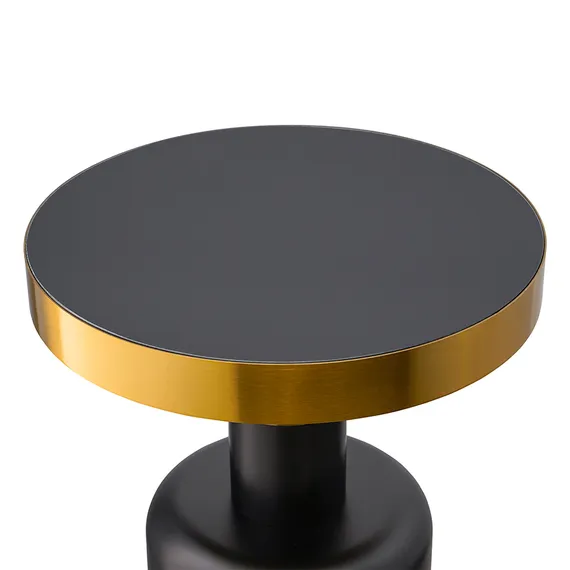 Журнальный столик Froud, Ø35х51 см, черный