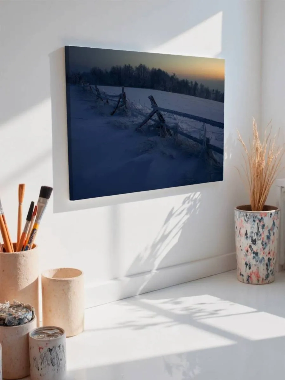 Картина на стену 40 X 50 Зима