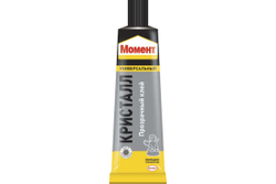 Клей универсальный контактный полиуретановый Момент Кристалл 125 мл