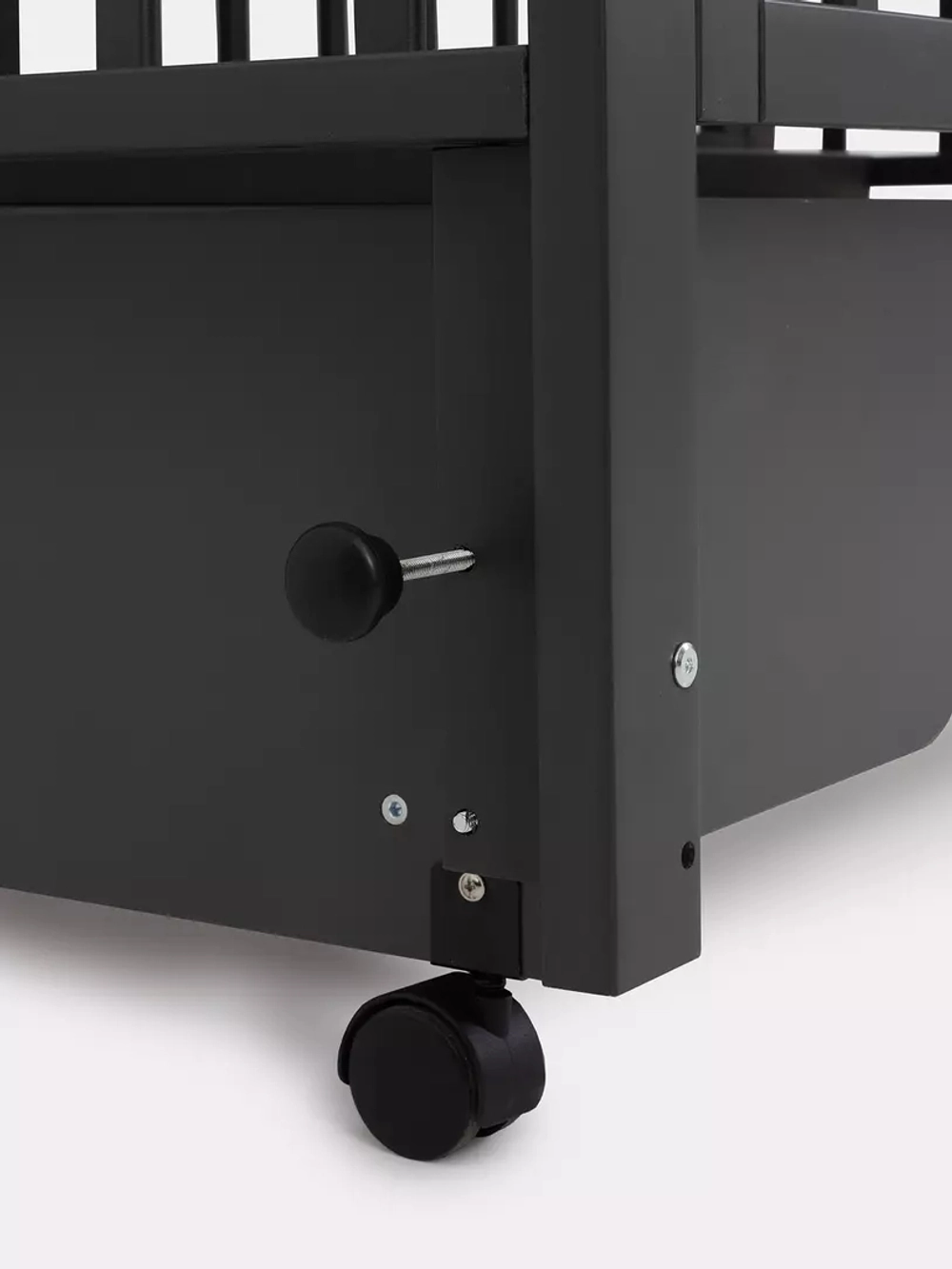 Кроватка детская Rant Bergen Plus Moon Grey универсальный маятник, автостенка, ящик, колеса