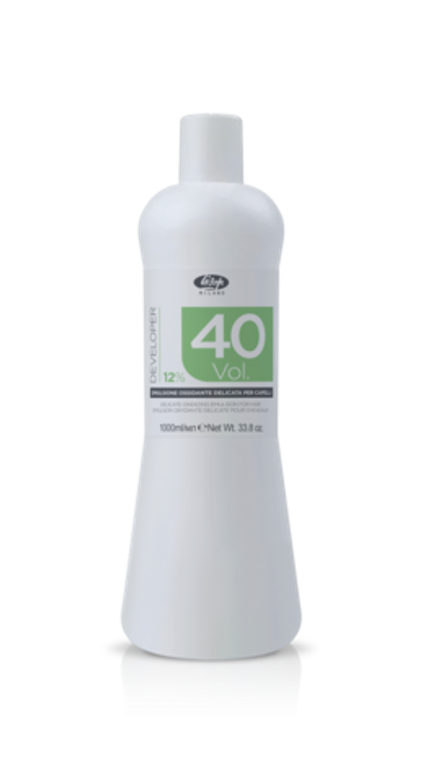 Оксидант-лосьон для волос 12% – Lisap Delicate Oxidizing Emulsion for hair 40 vol 1000 мл