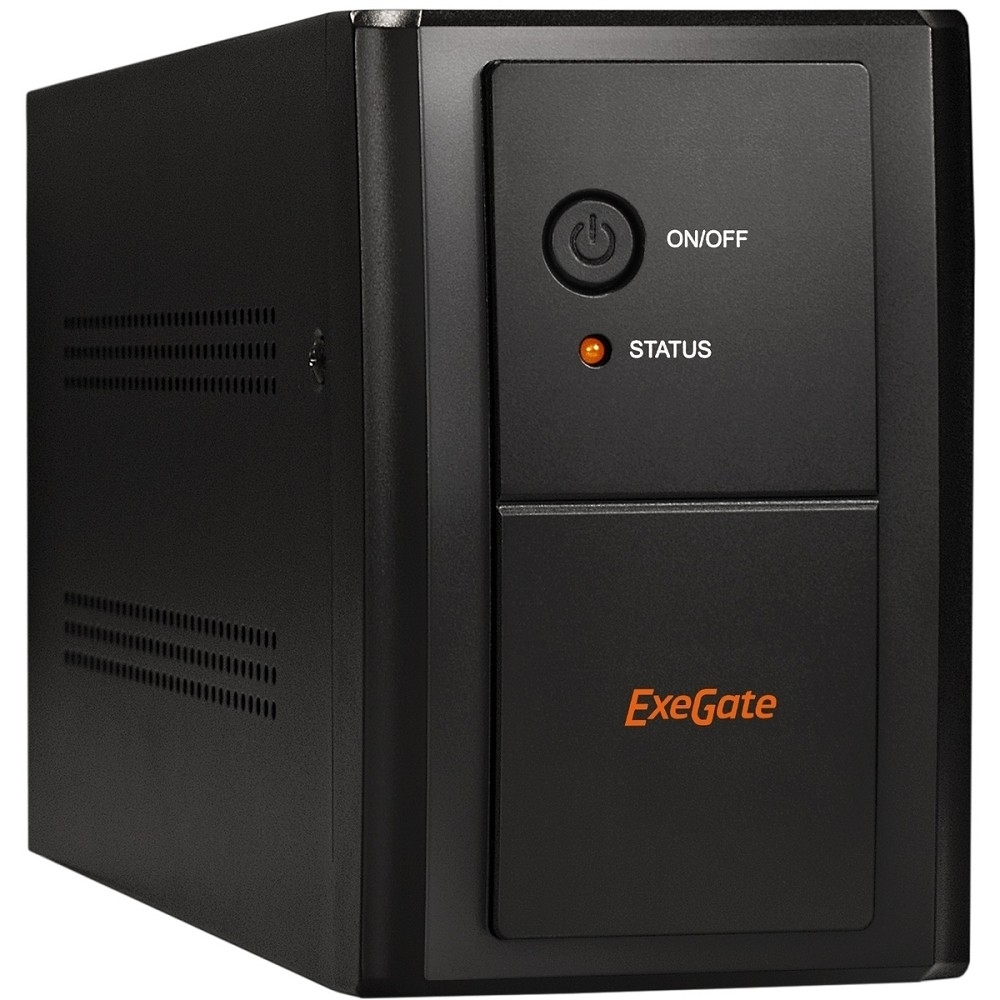 Источник бесперебойного питания Exegate EP285515RUS ИБП ExeGate SpecialPro UNB-2000.LED.AVR.EURO.RJ.USB &lt;2000VA/1200W, LED, AVR, 4 евророзетки, RJ45/11, USB, Black&gt;