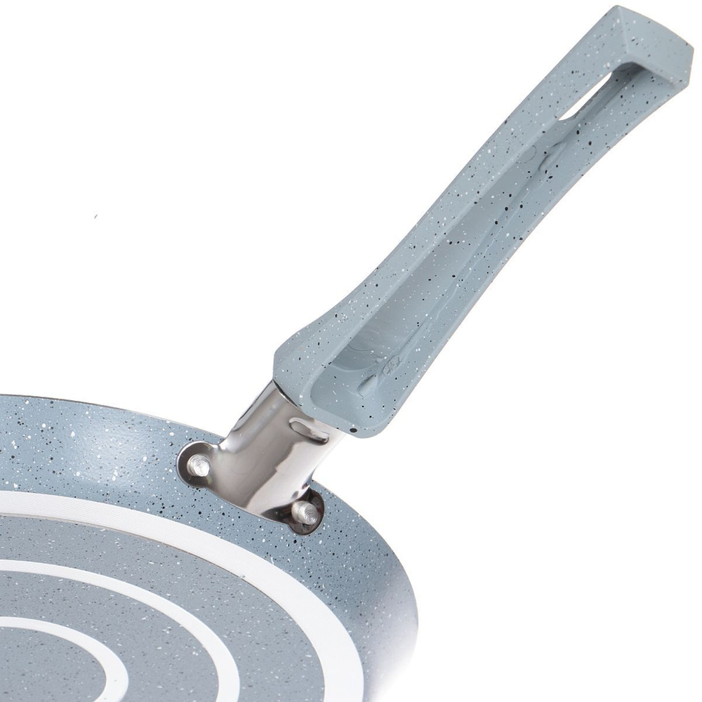 Блинница алюминий, 22 см, антиприг, Daniks, Олимп, JD-PM-22-DB