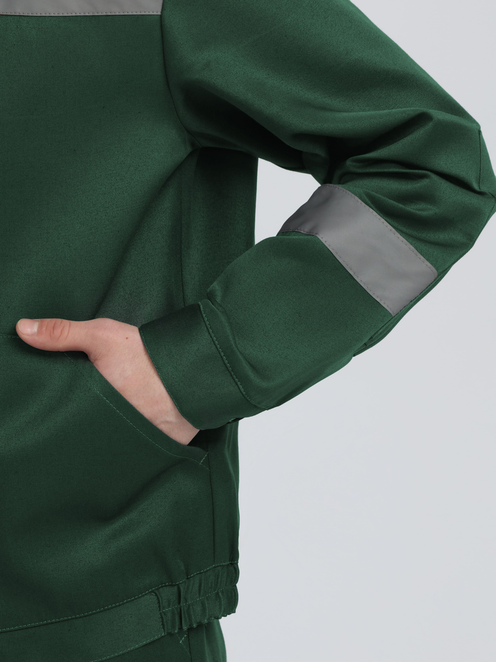 Костюм Лигор-1 СОП (тк.Смесовая,210) брюки, зеленый/желтый