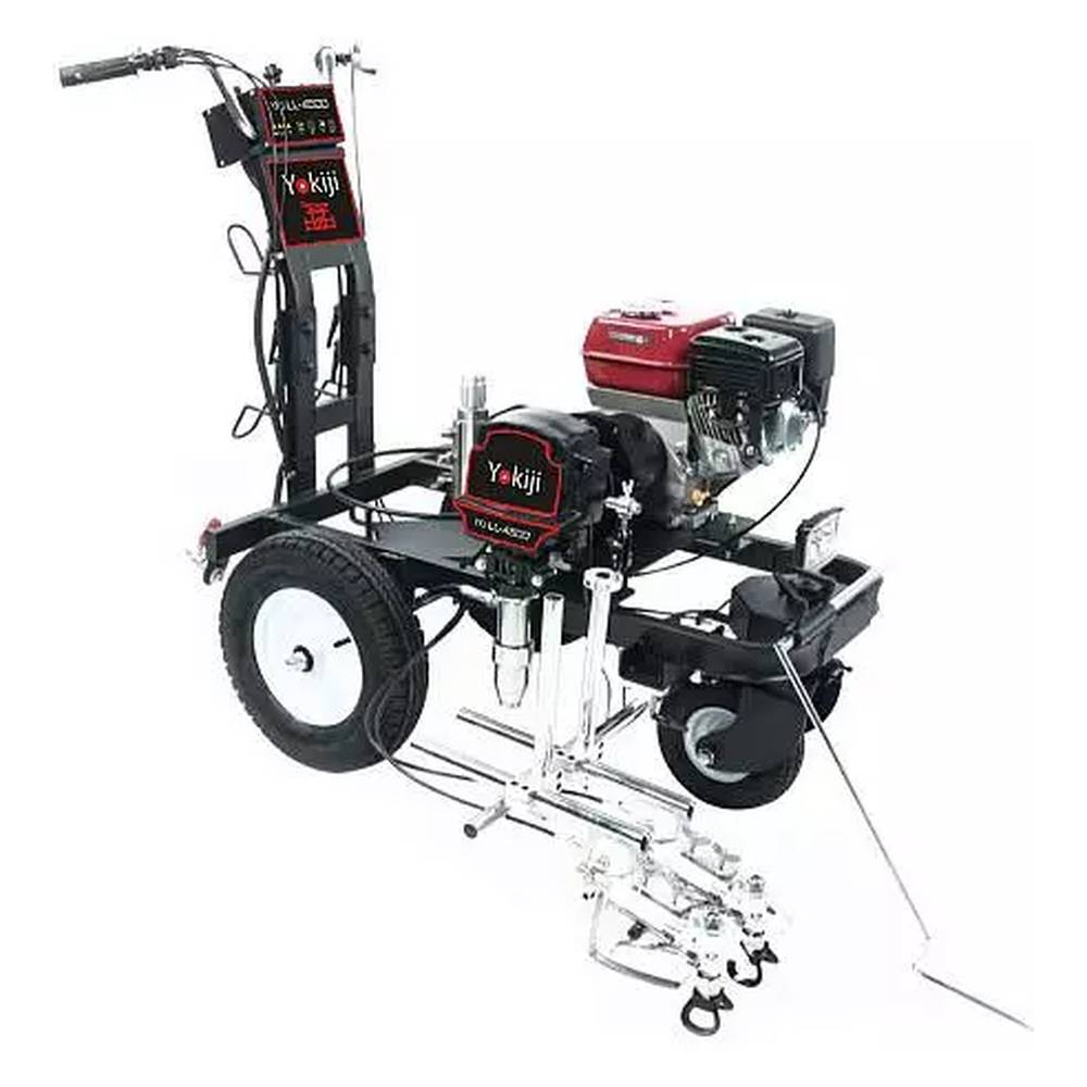 Разметочная машина YOKIJI YKJ-LL-4500 с поршневым насосом YKJ-LL-4500