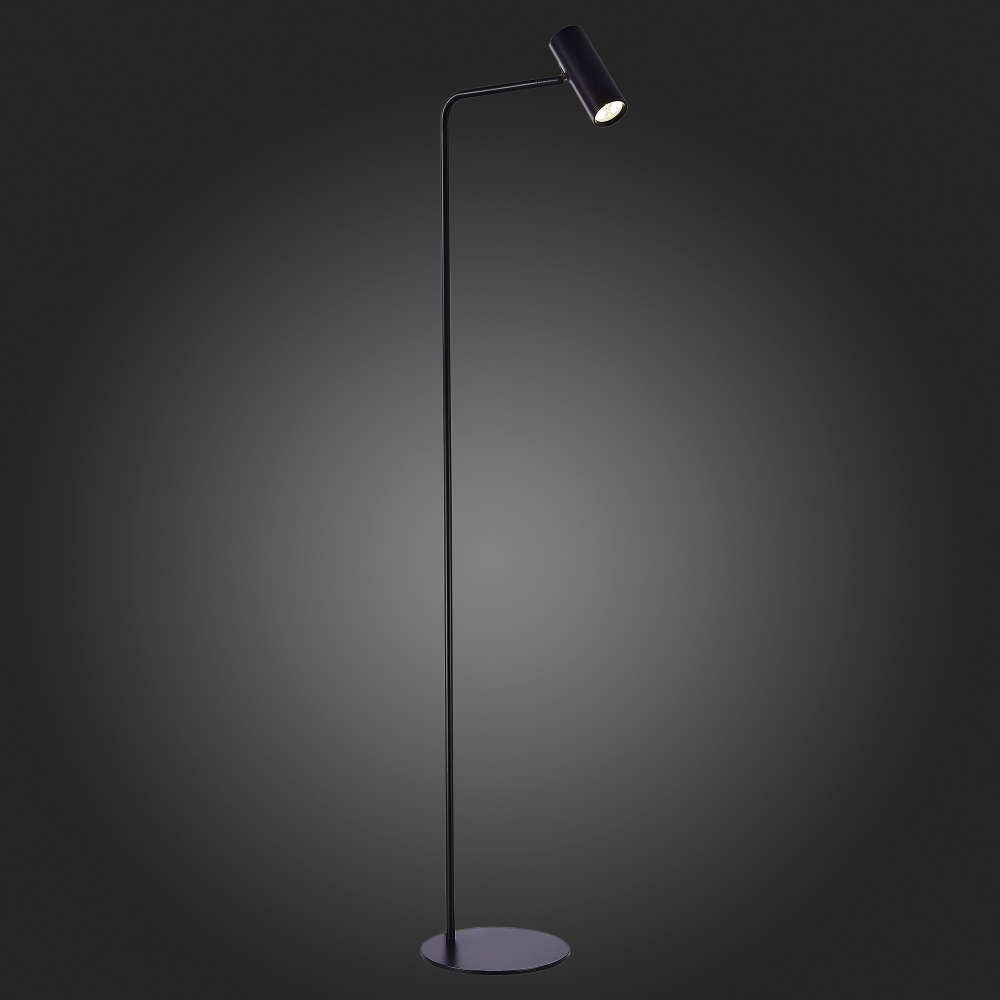 SL1006.405.01 Торшер ST-Luce Черный/Черный LED 1*3W 3000K