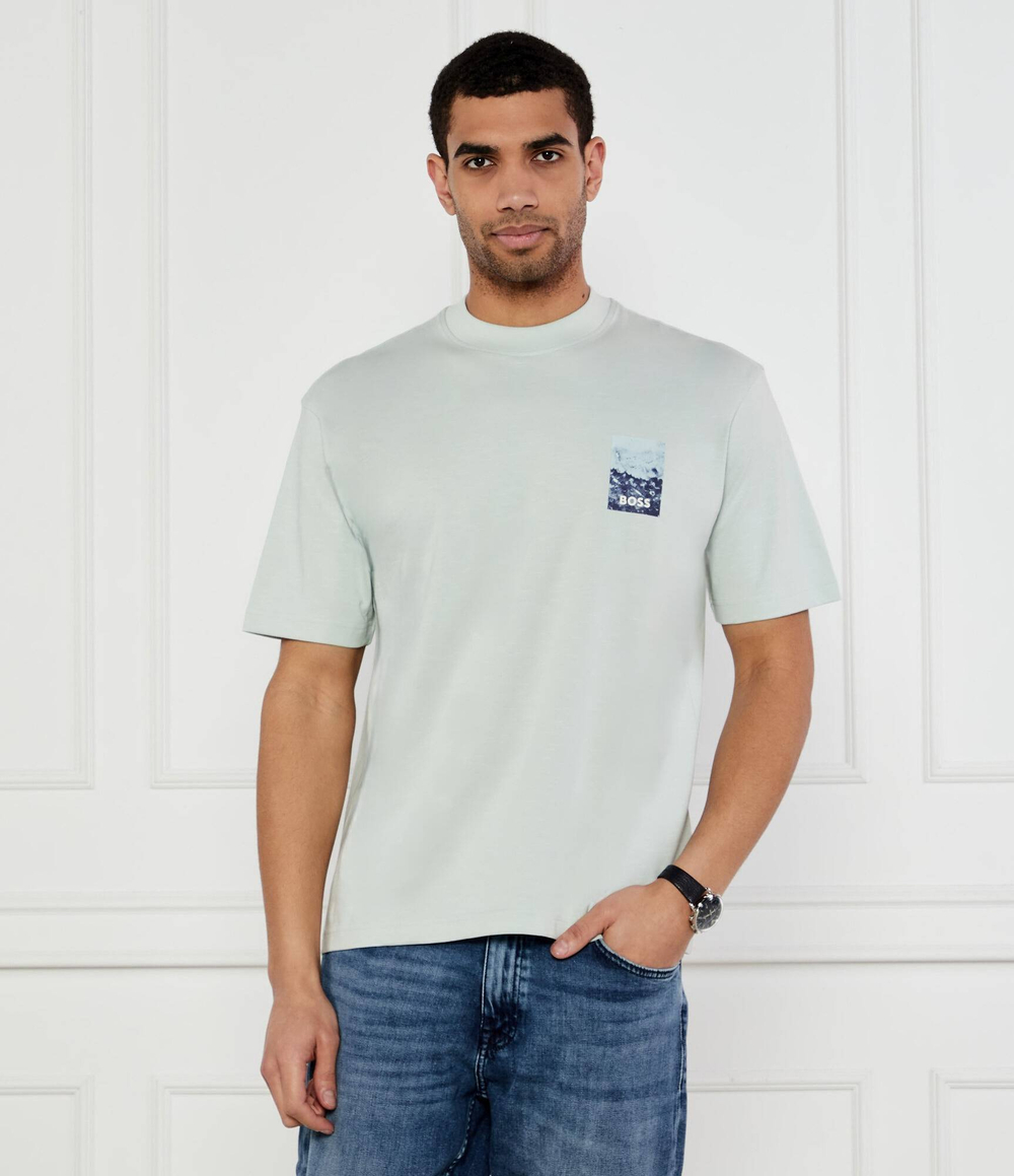 Футболка Te_numbers BOSS ORANGE - мятный(50540520)